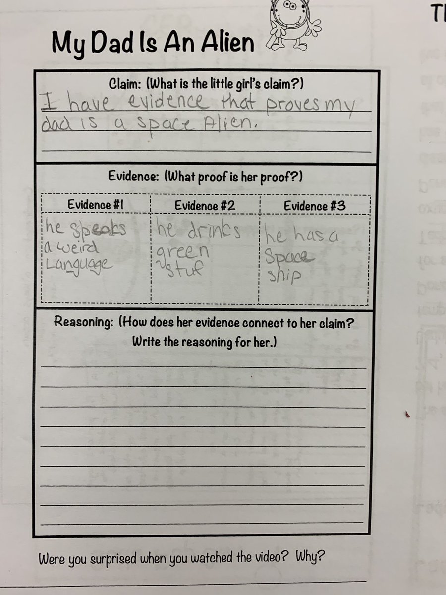 MrsKEverson's tweet image. Brace yourselves, high school science teachers. These 5-8 graders rocked their claim-evidence-reasoning practice. #ScienceandEngineeringPractice #RBMSeg
