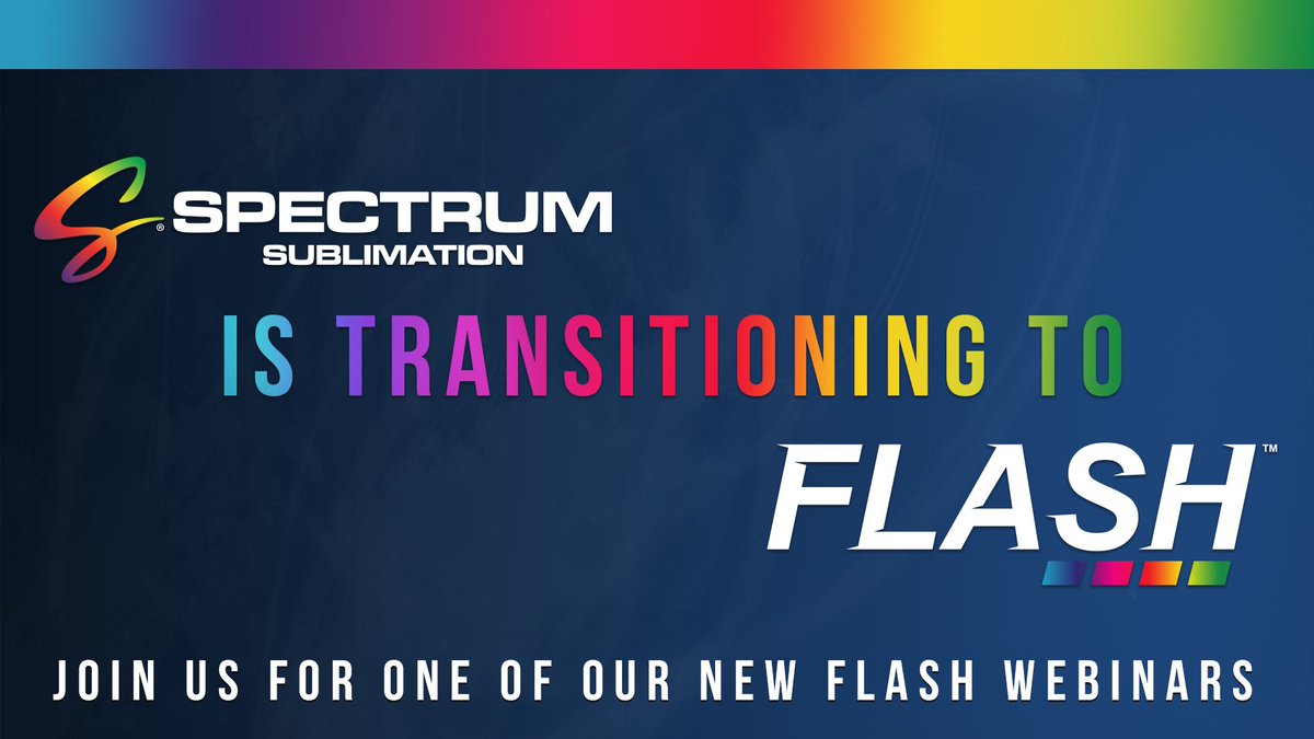 ProSphereSports's tweet image. Spectrum is transitioning to FLASH, a fast, easy custom sublimation game-changer. 🌈

The last day to order Spectrum is September 16th!

Join us for one of our FREE webinars on our Teamwork FLASH Builder. View available sessions and sign up now at bit.ly/34chakm!