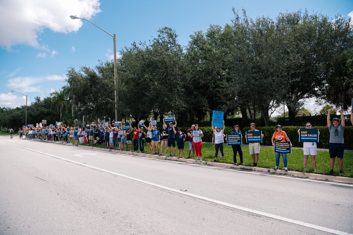 BREAKING: Today, Walmart announced that it will end all handgun ammunition sales and end open carrying in stores. This is a huge step in the right direction!

Throwback to our #WalmartMustAct rally. It’s almost like our protest worked...