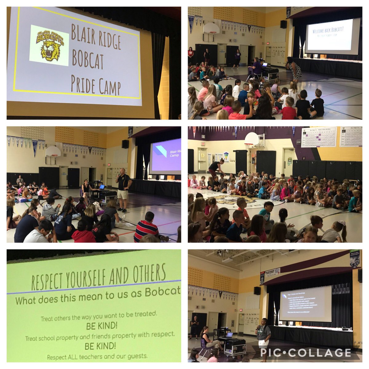 BlairRidgePS's tweet photo. An amazing first day @BlairRidgePS and our Bobcat Pride Camp!  Together We Are Stronger!  TY teachers for your leadership today https://t.co/KkQznJaI0J