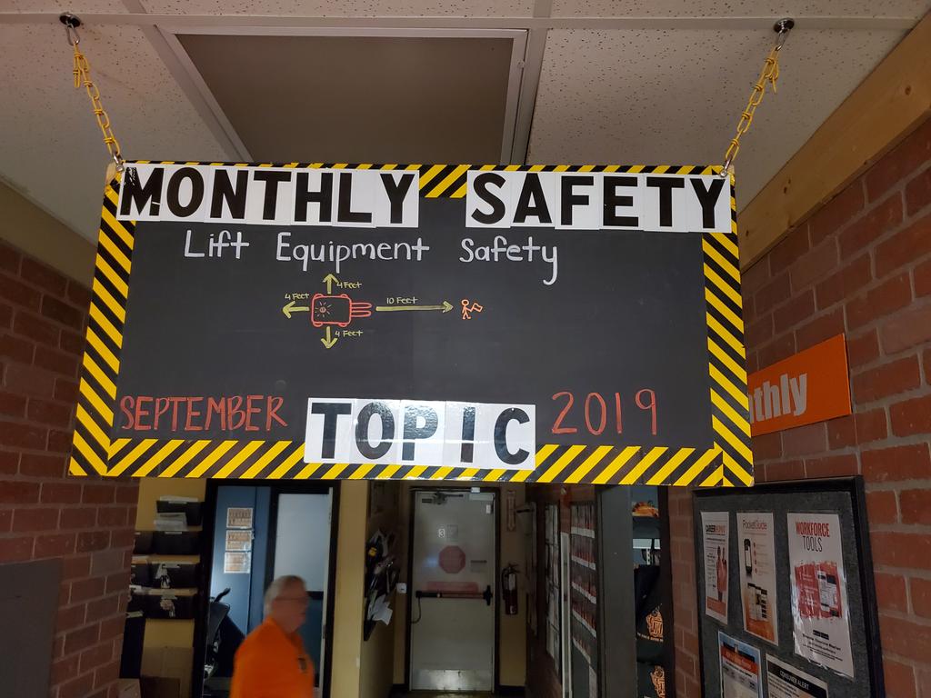 Safety Matters here at 6954.
