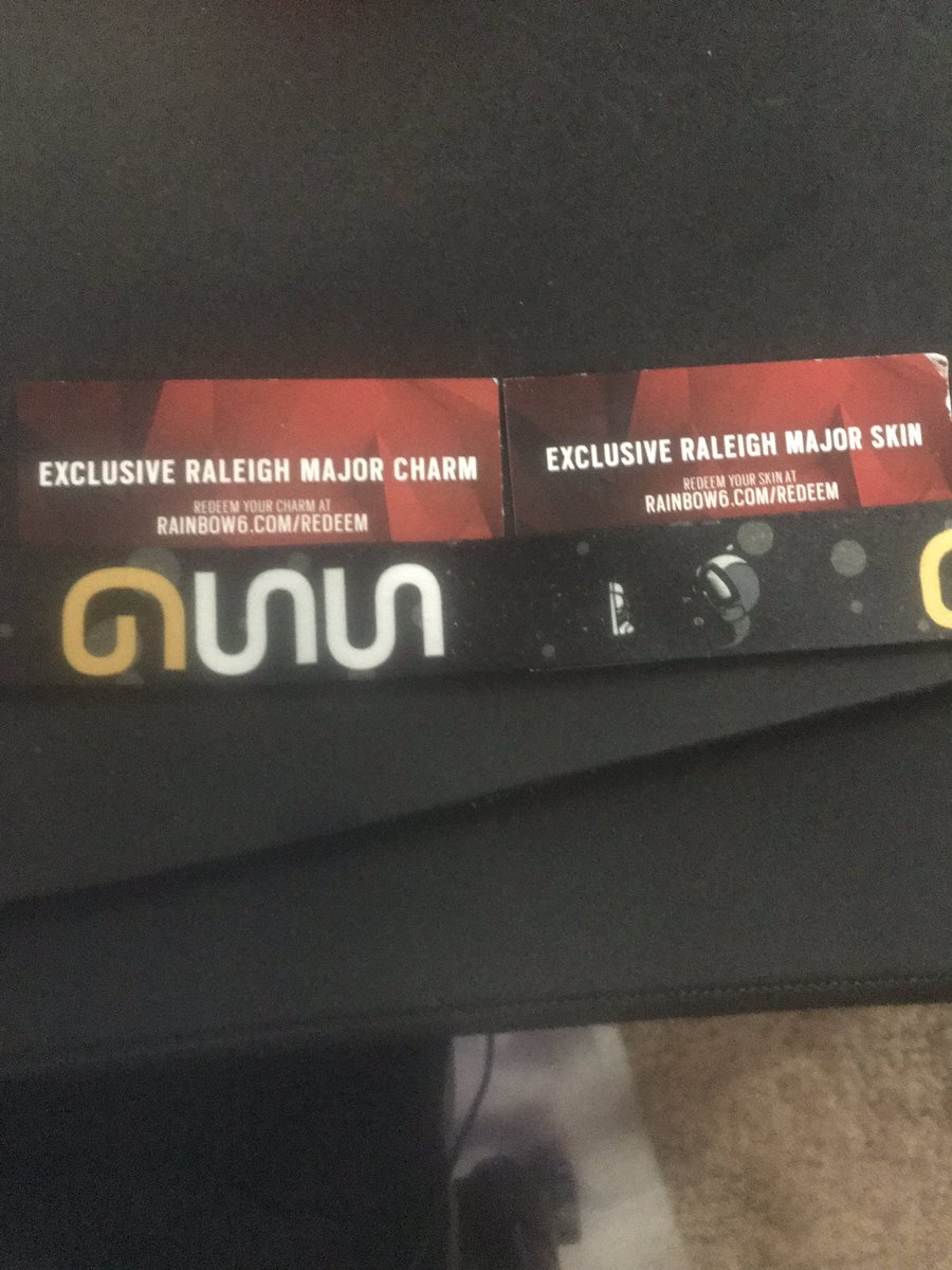 Lycan's tweet photo. After a week of deliberations I have decided I’m not going to use my skin or charm, so I’m going to do a giveaway :)

1st draw gets skin, 2nd draw gets charm.

Rules: 
* Follow @LycanR6 &amp; @SpacestationGG 
* RT this giveaway

Good luck!! https://t.co/GpKpAiOAfP