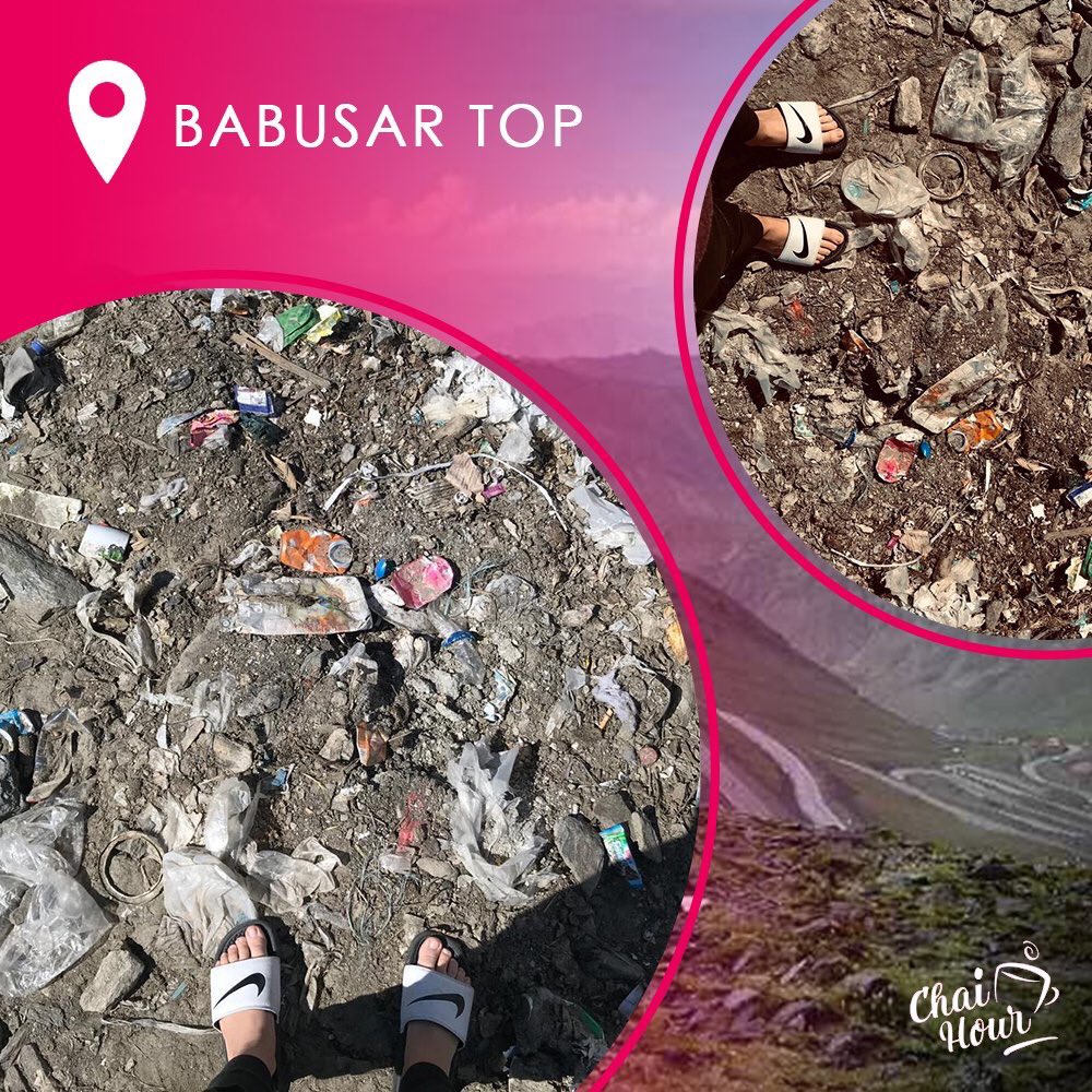 ChaiHour_'s tweet photo. The polluted land at Babusar top. 

Tourists are not just ruining the beautiful land of Northern Pakistan but are also contaminating the water sources for the local people.

#Environment 
#NorthernPakistanNeedsHelp
#SayNoToPlastic
#BanPollution
#SavePakistan
#CleanPakistan https://t.co/evw4a0jOb4