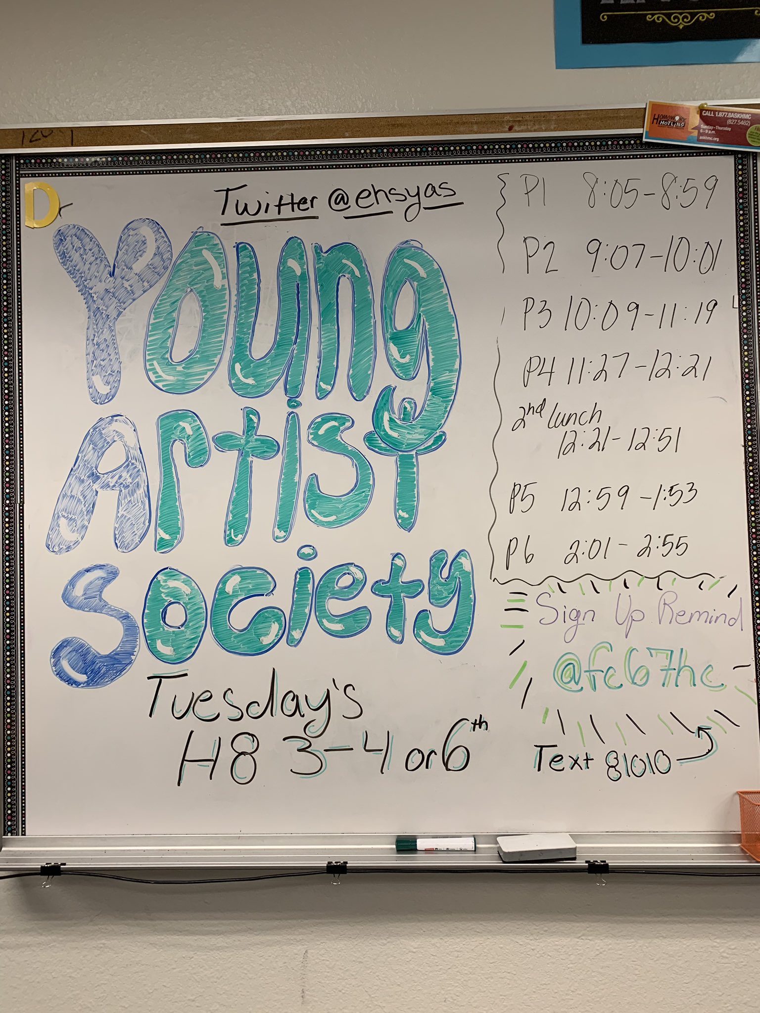 Young Artist Society on Twitter