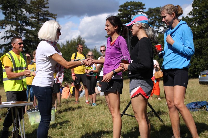 Time to congratulate every single runner who took part in the most beautiful race in Kent 🦌 🌳 🍻 🍰 

By the way the winners were...

🥇Billy Hobbs 01:04:45
🥇Helen Gaunt 01:21:11

🎖Results: https: twharriers.org.uk/wp-content/upl…

📸 Photos: photos.twharriers.org.uk/Races/Eridge-1…