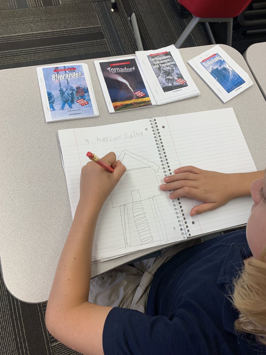 jess_tague's tweet image. Hurricane Dorian providing 3rd grade students @KCPS_HaleCook the opportunity to apply their learning of natural hazards to design structures that would keep people safe during a hurricane!
@kcpublicschools #science #solvingrealproblems