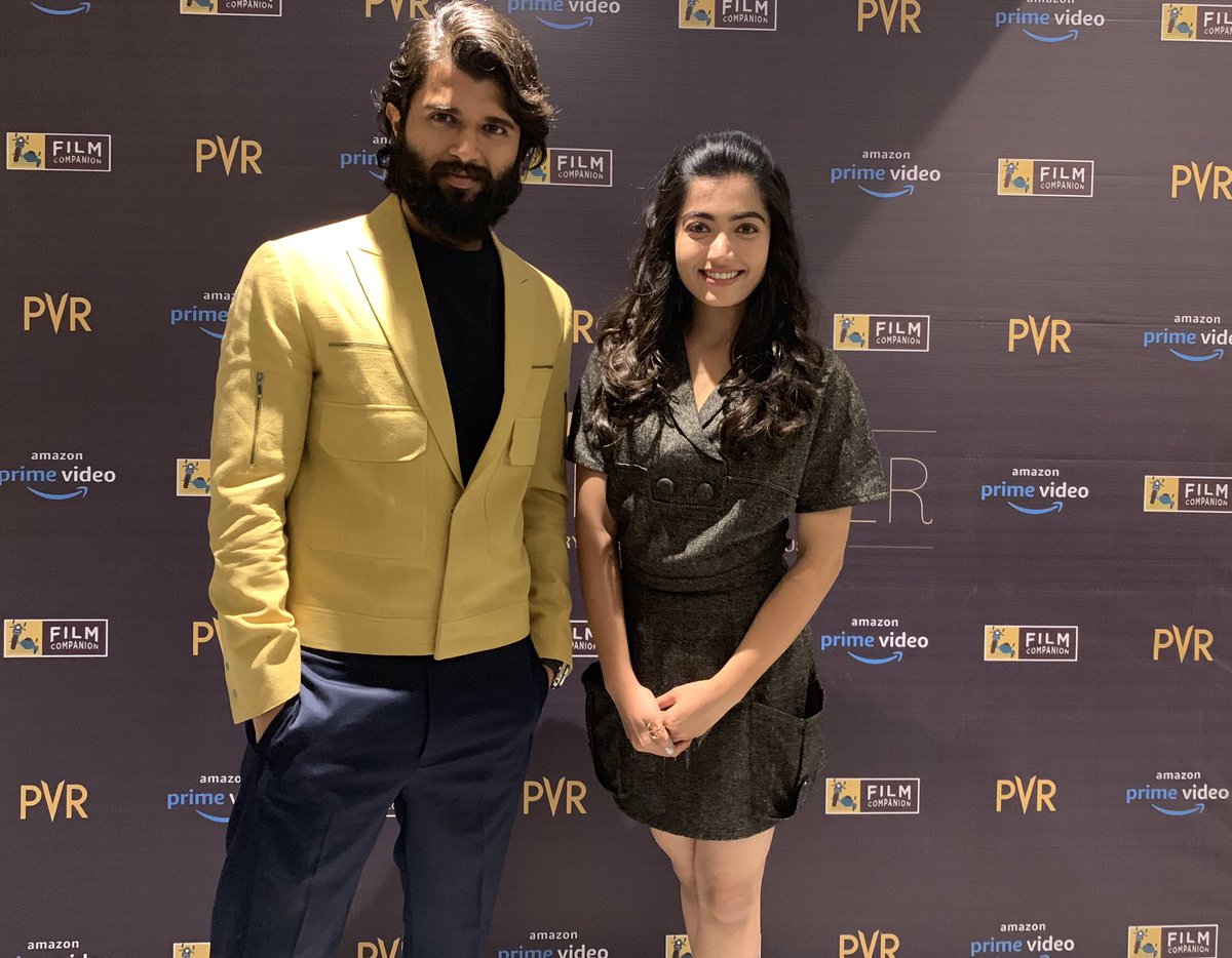 Film Companion Studios (@filmcompanion) on Twitter photo And that’s a wrap on an unforgettable evening of film, fans and talent with <a href="/iamRashmika/">Rashmika Mandanna</a> and <a href="/TheDeverakonda/">Vijay Deverakonda</a> ! Until next time! #DearComradeScreening <a href="/_PVRCinemas/">P V R C i n e m a s</a> <a href="/PrimeVideoIN/">prime video IN</a> And that’s a wrap on an unforgettable evening of film, fans and talent with <a href="/iamRashmika/">Rashmika Mandanna</a> and <a href="/TheDeverakonda/">Vijay Deverakonda</a> ! Until next time! #DearComradeScreening <a href="/_PVRCinemas/">P V R C i n e m a s</a> <a href="/PrimeVideoIN/">prime video IN</a>
