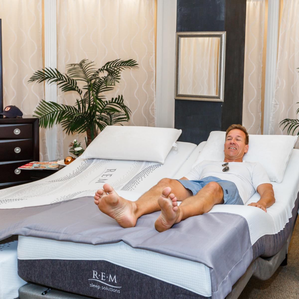 Feel free to try out your options in our store! We want you to feel at home when you’re shopping for your home.