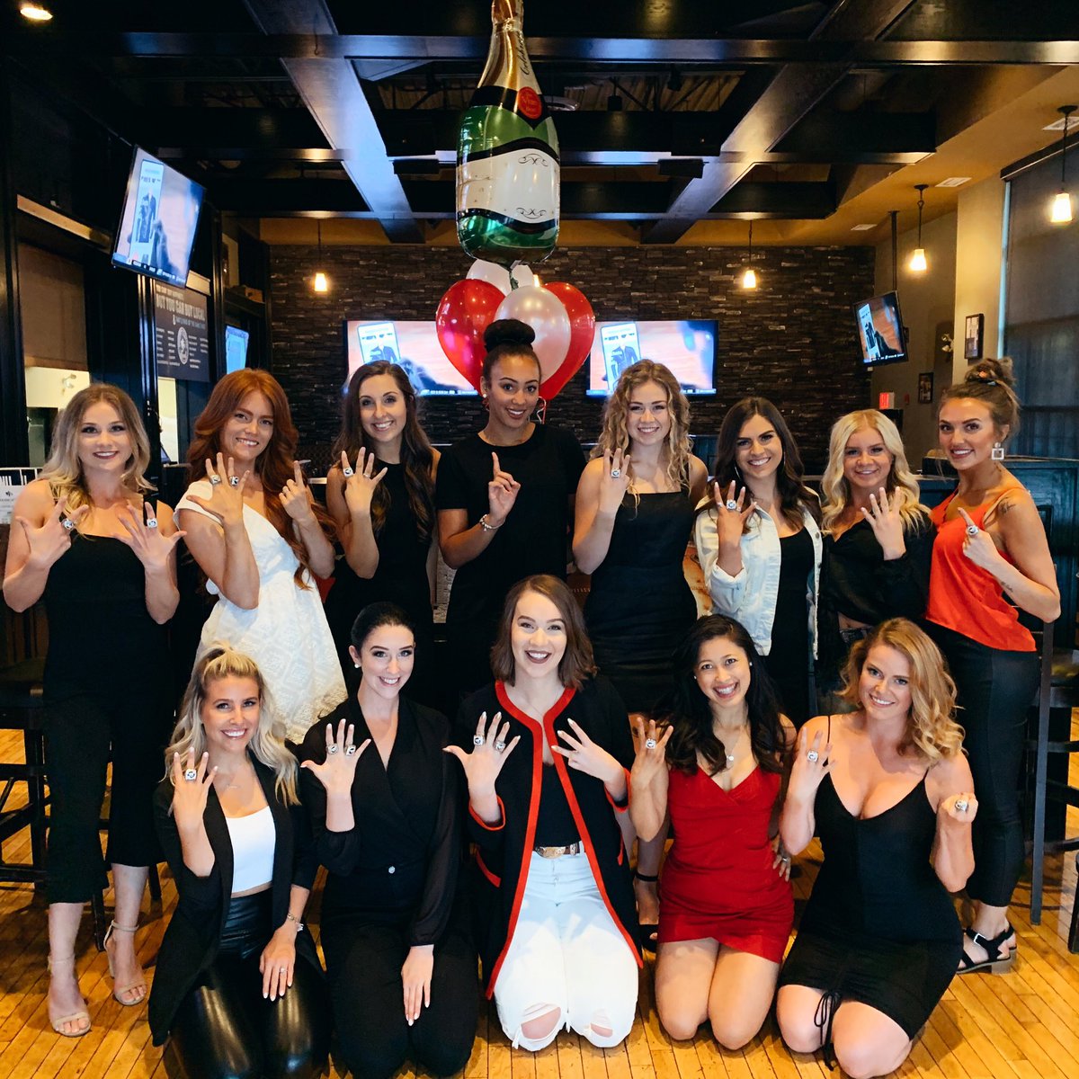 madipens's tweet photo. The best memory of an amazing 2018 @calstampeders championship season 💍🏈❤️ I love this team and I am honoured to wear this ring. @StampOutriders #CFLcheer #HighKicks #HairWhips https://t.co/R73B3e0XnB