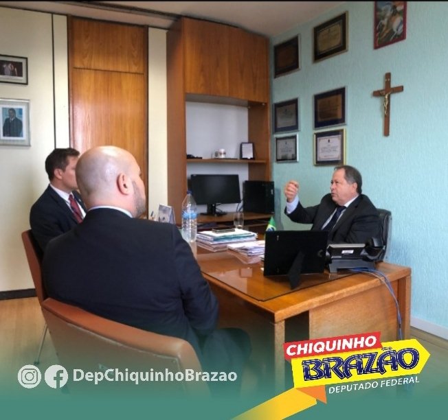 Recebi o sr. Otávio Barreto da Federação do Comércio do Estado do Rio de Janeiro (FECOMÉRCIO) e o sr. Elielson Almeida da Confederação Nacional do Comércio (CNC/Brasil). 

#familiabrazão #chiquinhobrazao #deputadofederal #riodejaneiro #trabalho #vamoscomtudo