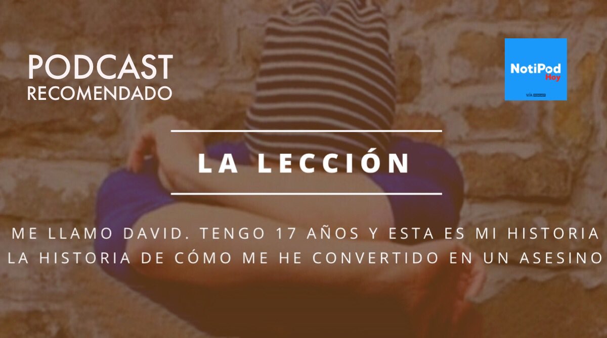 MelvinRiveraV's tweet photo. @LaleccionS  una serie en pódcast de  @Resonar_org  que cuenta la historia de David, un adolescente que como muchos otros ha sido víctima de acoso escolar. El programa de tres episodios ha sido nominado a los « @LatinPodcast Awards». https://t.co/N6KqsCaedq https://t.co/Z1d6vZlIYZ