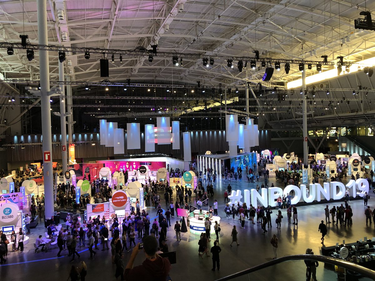 KEBGlo's tweet photo. #Inbound2019! Second time here :) https://t.co/rMnAgW24B1
