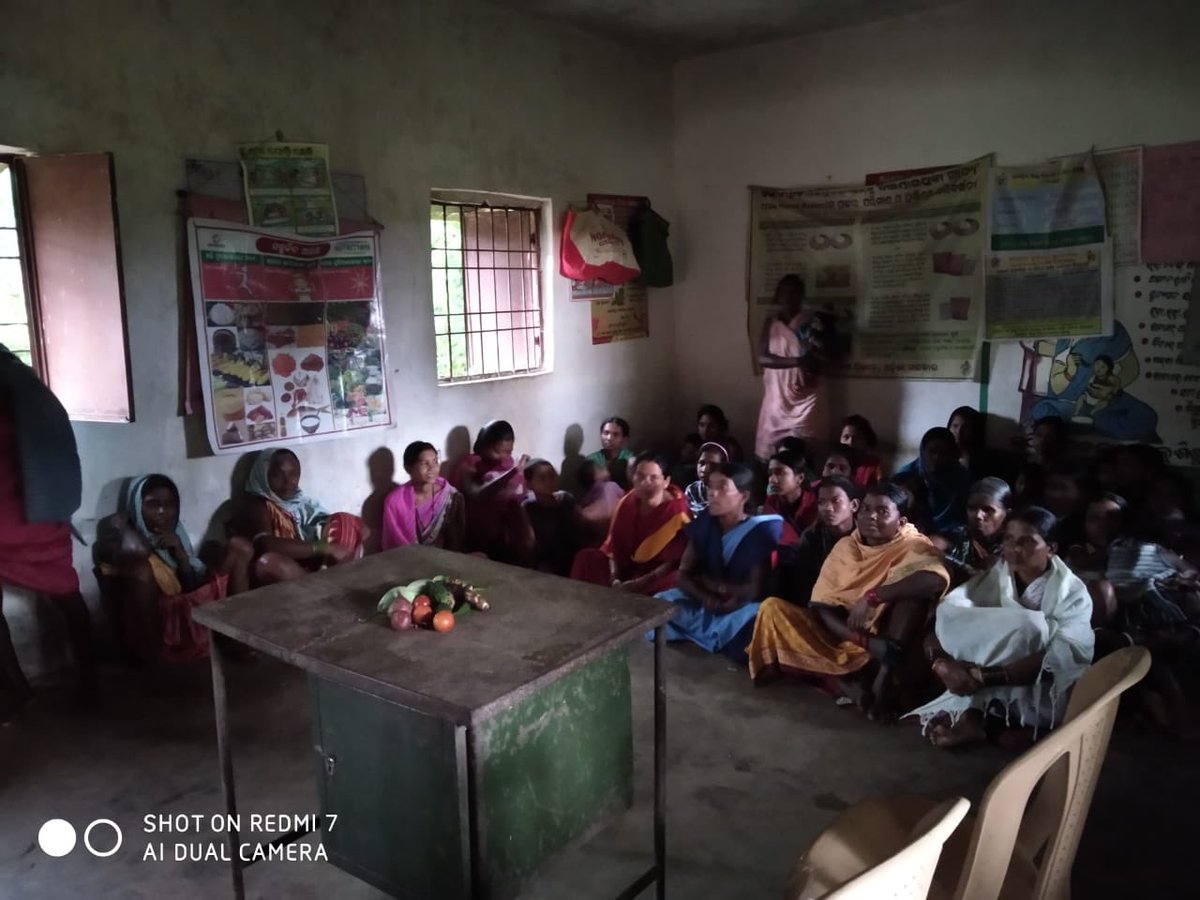 National nutrition month campaign started with meeting of pregnant and lactating women in Nabaangpur district.#PoshanMaah2019 .<a href="/smritiirani/">Smriti Z Irani</a> <a href="/DMnabarangpur/">Collectorate Nabarangpur</a> <a href="/WCDOdisha/">Department of WCD, Government of Odisha</a> <a href="/MinistryWCD/">Ministry of WCD</a> <a href="/TukuniSahu/">Tukuni Sahu</a> <a href="/PoshanAbhiyaan/">Poshan Abhiyaan</a> <a href="/CMO_Odisha/">CMO Odisha</a> <a href="/AngulApaa/">Angul Pusti Adhikar Abhiyan (APAA)</a> <a href="/OrissaRtf/">Right to Food Campaign, Odisha</a> <a href="/rozi_roti/">Right to Food, India</a>