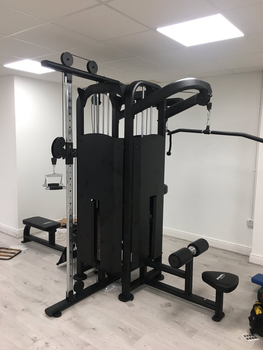Delivered to a customers new gym today was thus primalstrength elite 4 stack machine from gymgear.ie with installation completed onsite.#primalstrength #irishgyms