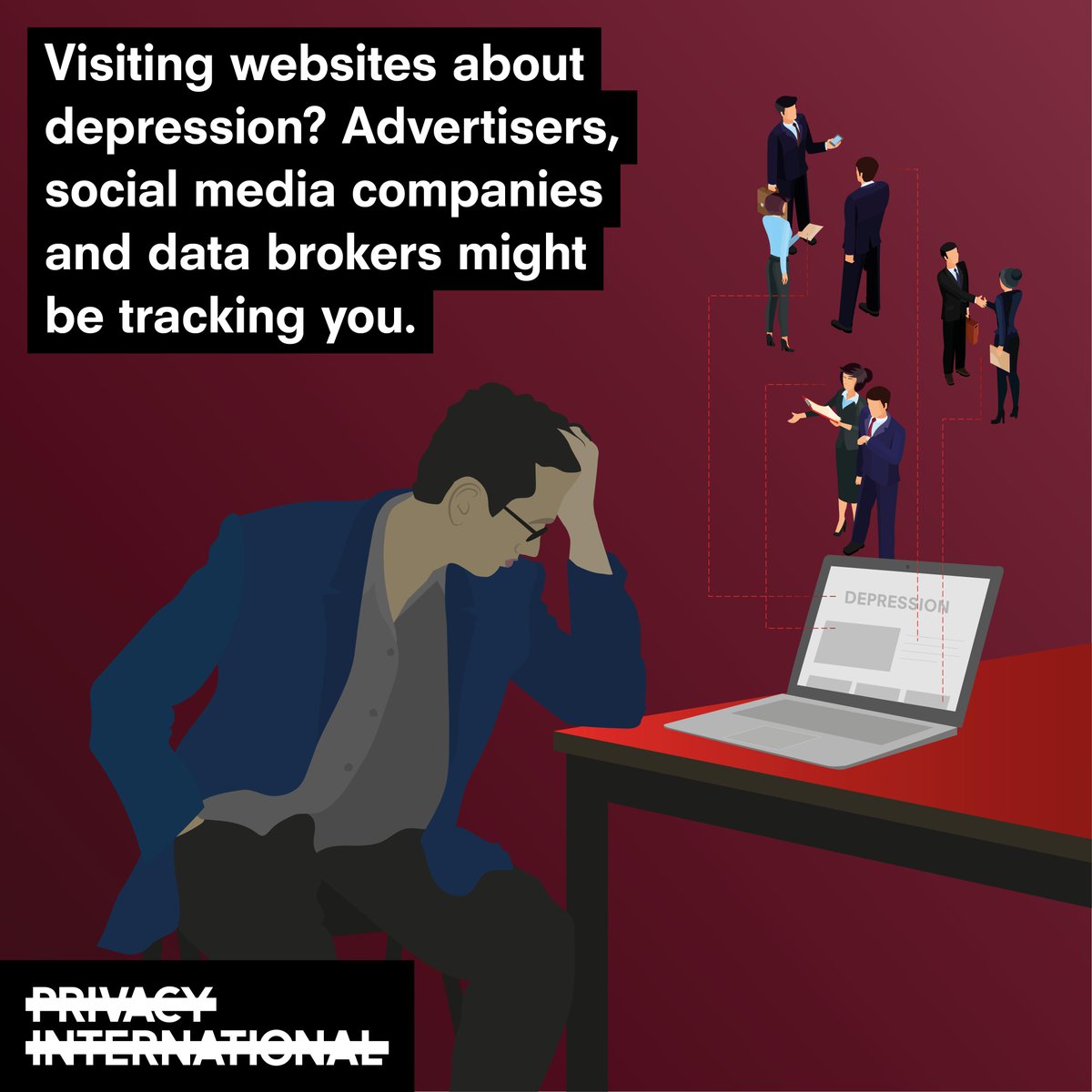 privacyint's tweet photo. NEW: We analysed 136 popular web pages about mental health in France, Germany and the UK and found that websites share users' personal data with advertisers and other third parties. Some also leak depression test results.
More here: https://t.co/EnshLnrhyo https://t.co/xJZHA8Wcb4