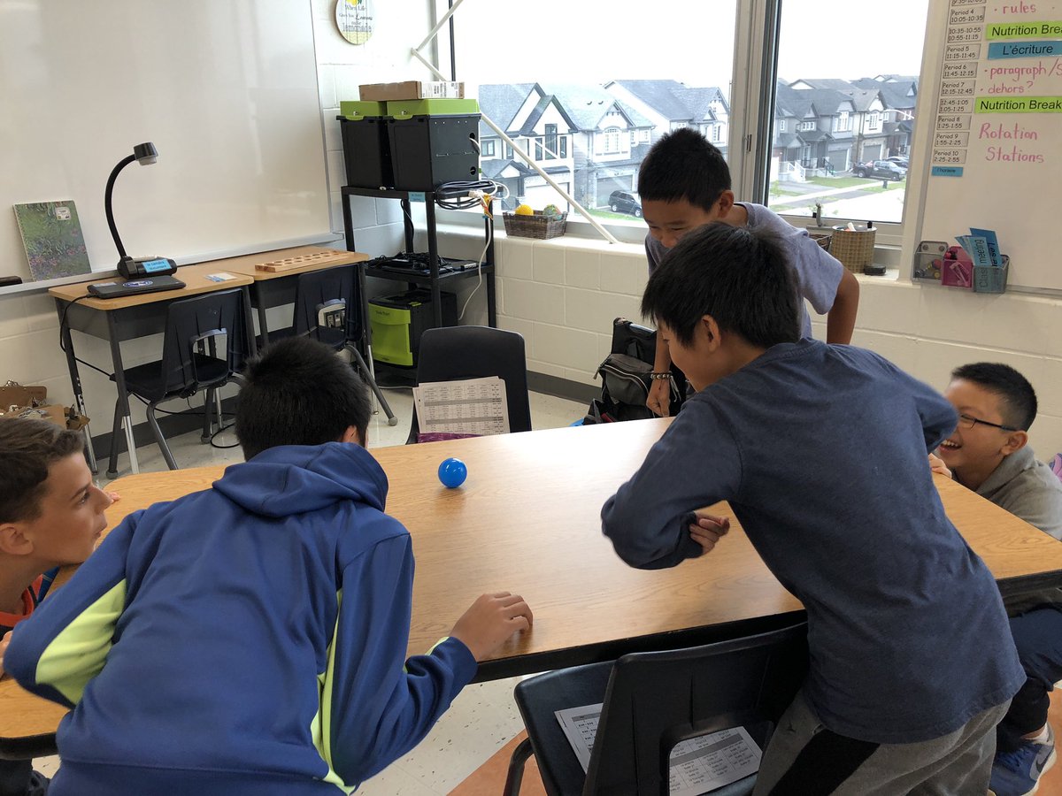 MmeCatton's tweet photo. We’re off to a great start in Rm 27 with a game of “Minute to Win it” table soccer! https://t.co/yCnFSM893s