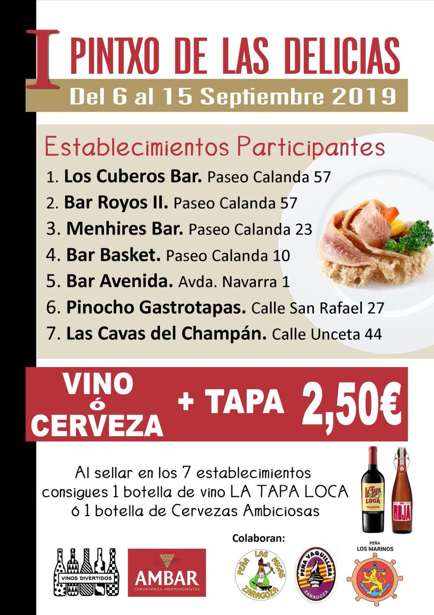 Chef_Pinochozgz's tweet photo. @ShoHai_Real en nada las fiestas del #barrio #delicias #Zaragoza,mira que movida guapa hemos montado para animar la fiesta unos buen@s chavales con @cervezasambar @vinosdivertid0s,si te pilla en #deepdeli pásate! paz y amor con hielo hermano!! https://t.co/hVZ7nzS13u