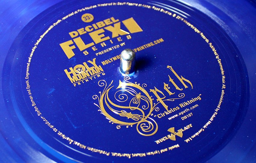 dbmagazine's tweet photo. LAST CHANCE to get this @OfficialOpeth exclusive new track “Cirkelns Riktnin” via Decibel Flexi Series! Make sure you have an active deluxe Decibel subscription by TOMORROW at 12pm EST to obtain a copy! https://t.co/BIcACflZ5n #opeth #vinylrecords #flexidisc https://t.co/1jK9pZfOx8