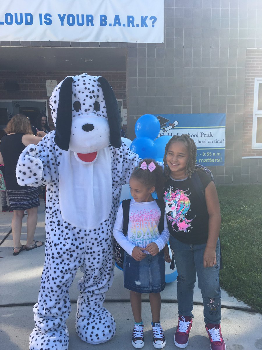 Welcome Hubbell Hounds! First day of school was a blast!