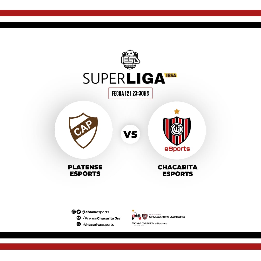 ChacaeSports's tweet photo. #SuperLigaIesa
Hoy el funebrero afronta una triple fecha ante tres duros rivales, para lograr consolidarse en la tabla de posiones. ⚽️🕹
#VamisChaca #Funebrero #TripleFecha https://t.co/nzgr9XVN8g