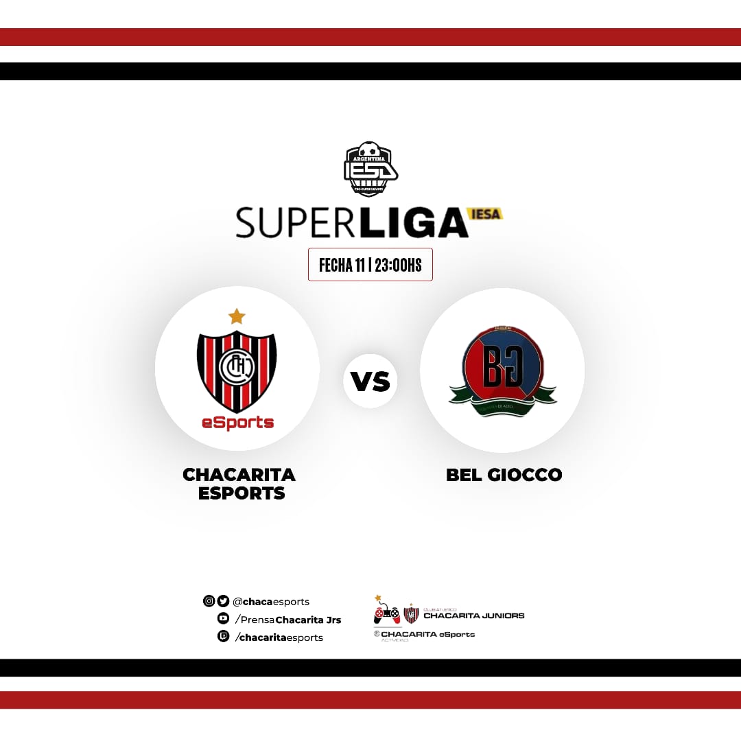 ChacaeSports's tweet photo. #SuperLigaIesa
Hoy el funebrero afronta una triple fecha ante tres duros rivales, para lograr consolidarse en la tabla de posiones. ⚽️🕹
#VamisChaca #Funebrero #TripleFecha https://t.co/nzgr9XVN8g