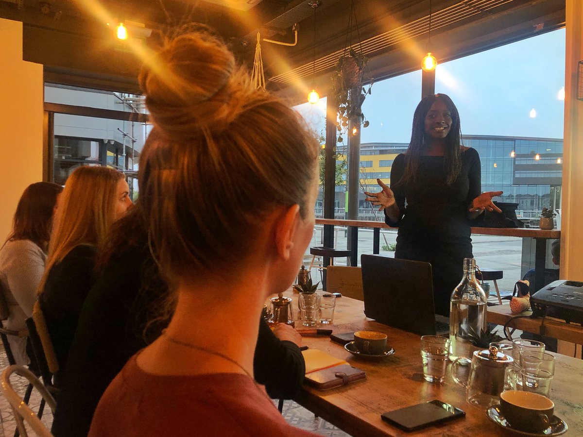 SpringWales's tweet image. Great to see all our fab biz ladies again after the summer 🥂 thanks to Steph from @HMOHeaven for some great insights into how to set up an online course, and @quarterscoffee for the lush food! 

Join us on the first Tuesday of October? We’d love to see you! 💜