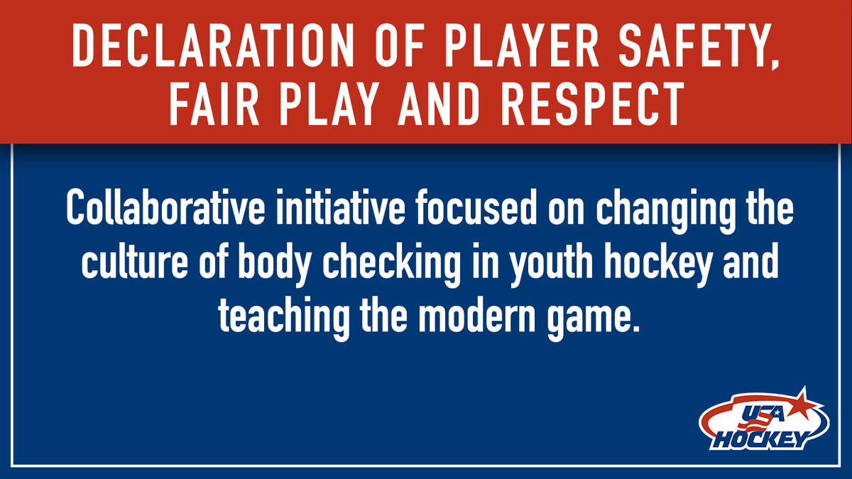 We are committed to creating a safe and fair environment for all participants.

Learn more about the Declaration of Safety, Fair Play &amp; Respect and watch video examples here → bit.ly/Dec830