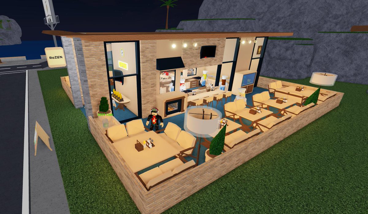 Roblox Restaurant Tycoon 2 Interior Design