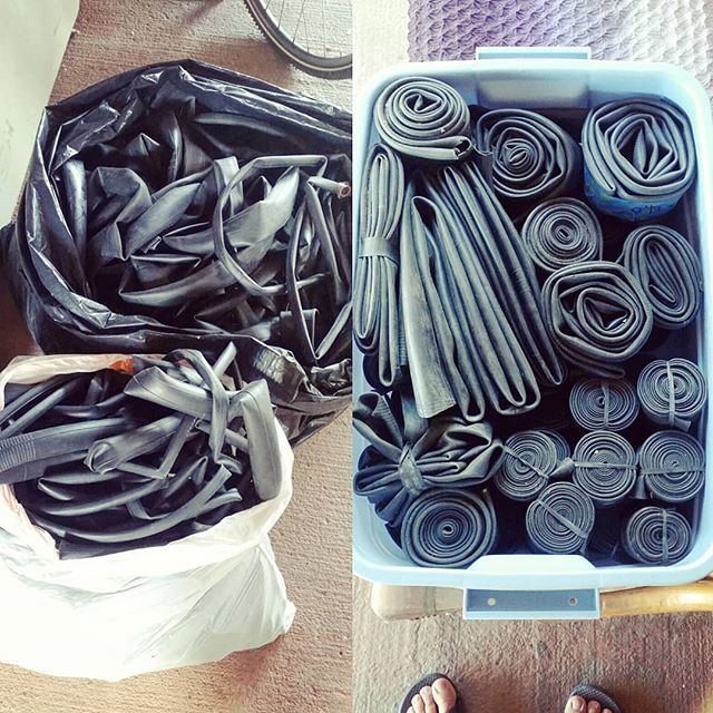 MoabBagCo's tweet photo. Lots of tubes in my life right now! I was happy to see my three old standbys in Moab saved tubes for me all summer, despite my long absence. Thanks as always to @moabbikefiend, @rimcyclery &amp; @moab_cyclery (whatta haul btw, and sweet new tube bin!) I'm so very appreciative of… https://t.co/4TxIZi5sQe