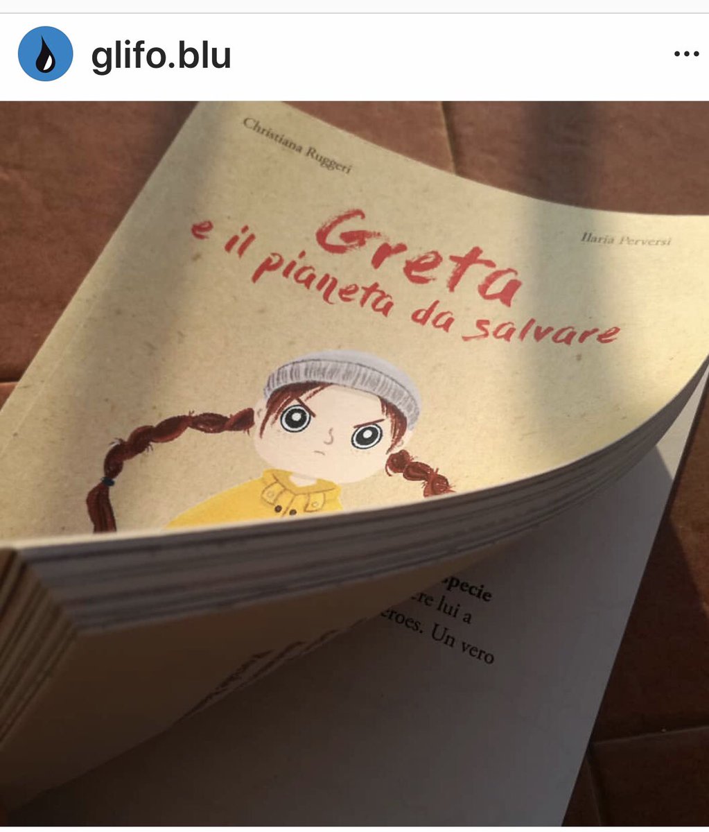 chruggeriTg2's tweet photo. ....dedicato ai piccoli lettori, edito da @GlifoEdizioni illustrato da #IlariaPerversi scritto da me: in libreria dal 27/9 Per il #GlobalClimateStrike Diventare ‘eroi del pianeta’ da casa,scuola, nei gesti quotidiani.Pronti bimbi? #GretaEIlPianetaDaSalvare #GoGreenBeHappy 💚 https://t.co/IAWQxEmpvy