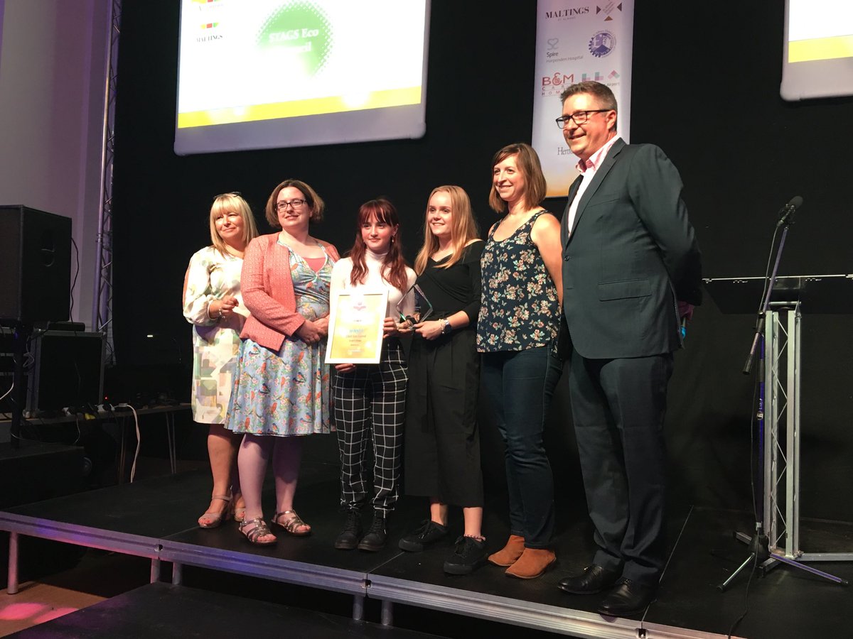 The Great and Green Award winners are STAGS Eco Council - well done!