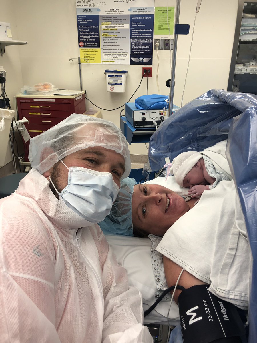 evanmethuen's tweet photo. Melissa and I would like to welcome Harper Marie Chaisson to the family. Born Tuesday Sept 3, 7.3 pounds and 19 inches tall. https://t.co/Yg2MXQPzor