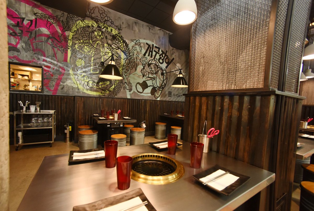 DCist's tweet photo. Gogi Yogi, the District's first permanent Korean BBQ restaurant with tabletop grilling, is here. Peek inside: https://t.co/x4CjwOa9lz https://t.co/V1KoP71QKI