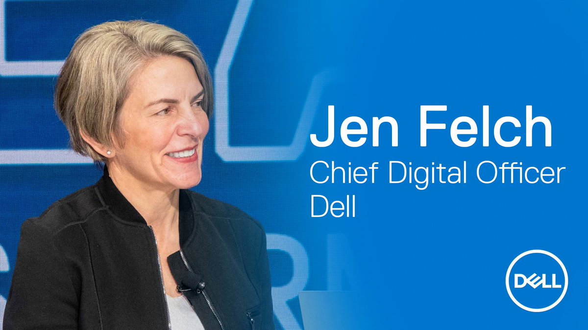Howard_D_Elias's tweet photo. Here at @DellTech, we’re serious about digital transformation. Meet our new Chief Digital Officer Jen Felch: https://t.co/bWQVawYK3B https://t.co/FNyYWlDF7w