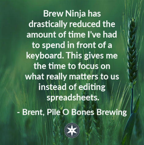 BrewNinjaApp's tweet photo. Instead of spending your days in front excel spreadsheets, spend it where it matters. With Brew Ninja, you can spend your days with family and friends instead of with a computer. 
#beer #craftbeer #craftbrewery #brewingsoftware #brewninja #canadian #accounting https://t.co/pEVIJIFsL5