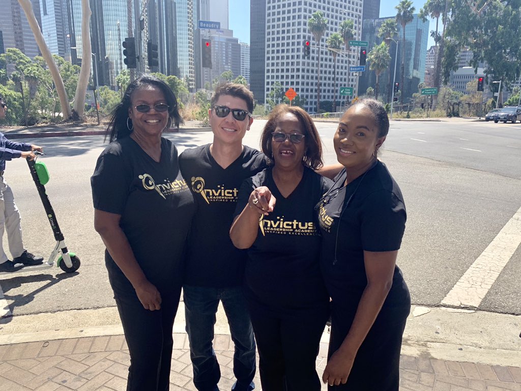 Reframe (@reframelabs) on Twitter photo Founder LaTonya Derbigny and her leadership team at Invictus Leadership Academy, a proposed TK-8 in Watts, are ready for today’s <a href="/LASchools/">Los Angeles Unified</a> board meeting! Founder LaTonya Derbigny and her leadership team at Invictus Leadership Academy, a proposed TK-8 in Watts, are ready for today’s <a href="/LASchools/">Los Angeles Unified</a> board meeting!