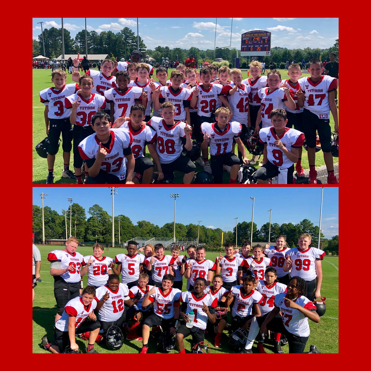 1-0 for my 10U and 12U Titans. Nothing I do is more fun than pouring into these kids and helping them love the game. Thanks <a href="/badger_sport/">foundersportgroup</a> for the uniforms.