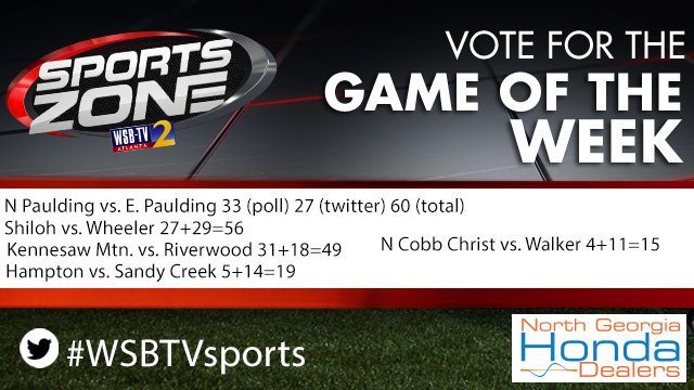 WSB-TV Sports Zone tweet media