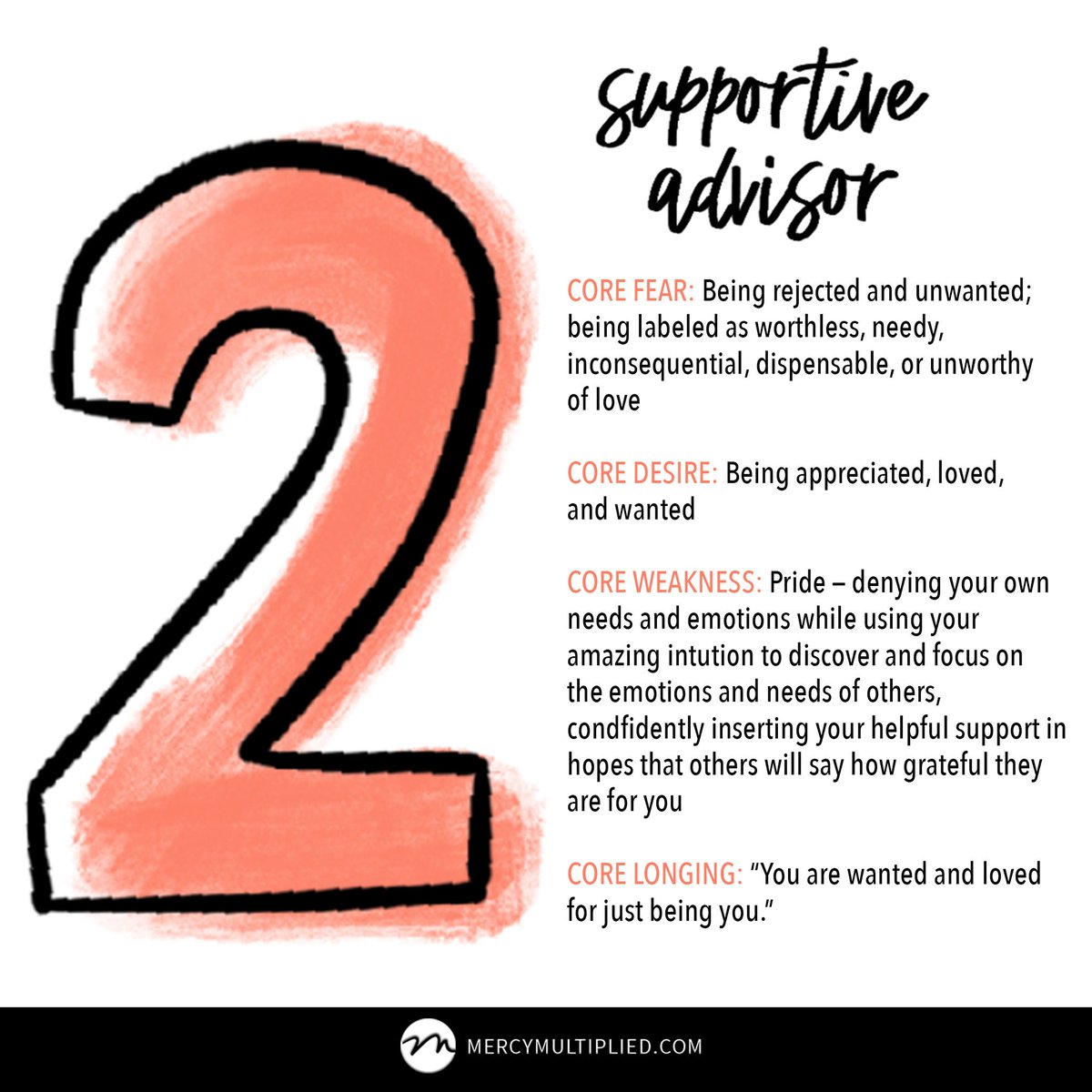 MercyMultiplied's tweet image. Retweet if you are an #Enneagram2 #MercyTalk