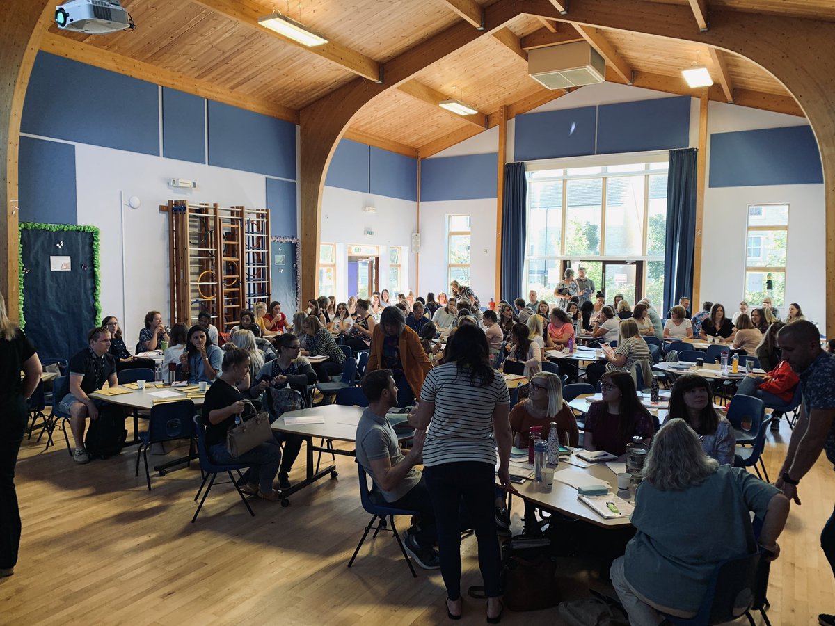 TeacherToolkit's tweet photo. I am continuous awe of primary teachers ... 

Today, working with 150 teachers and teaching assistants (#StNeots) across the Diamond Learning Partnerships Trust - there are some inspiring MATs - that DO have the best interests of teachers at the heart of their vision and values. https://t.co/gleywVbkOB
