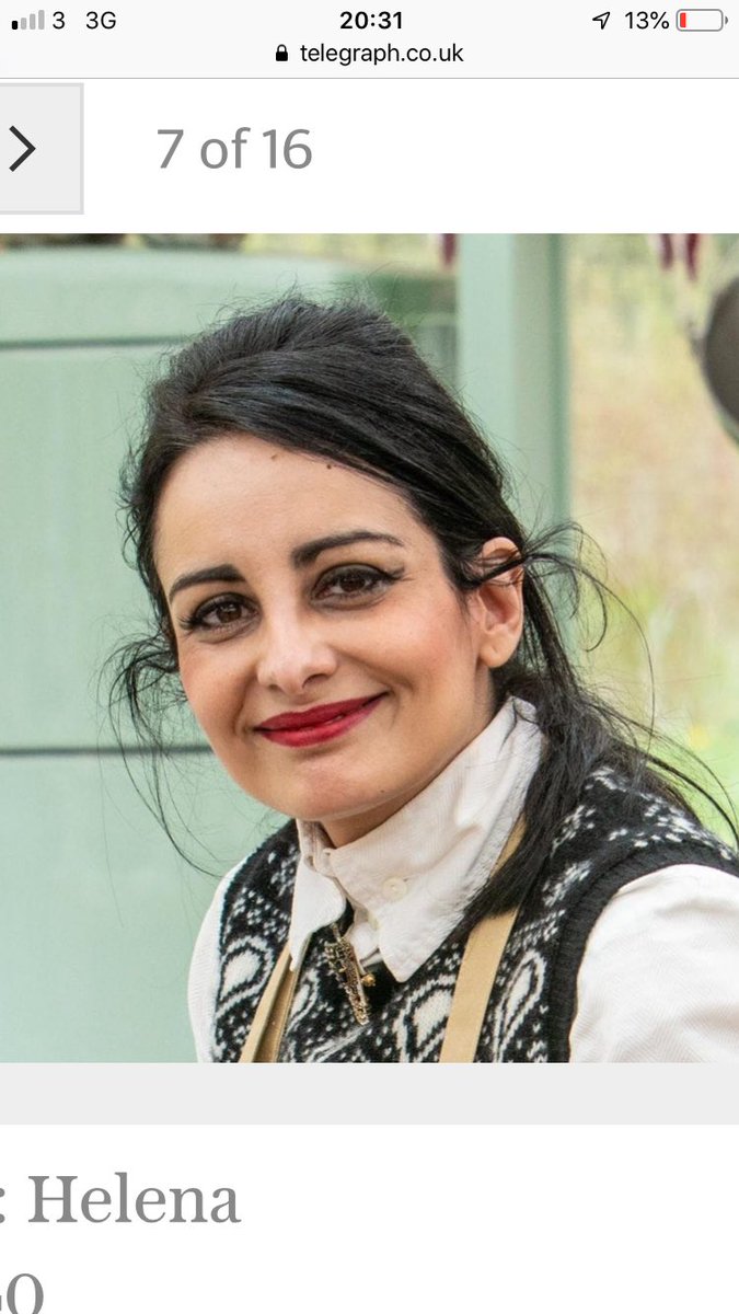 CraigNewm22's tweet photo. She is straight out of the Munsters. #GBBO #EyebrowGameOnPoint https://t.co/2akKamqyJV