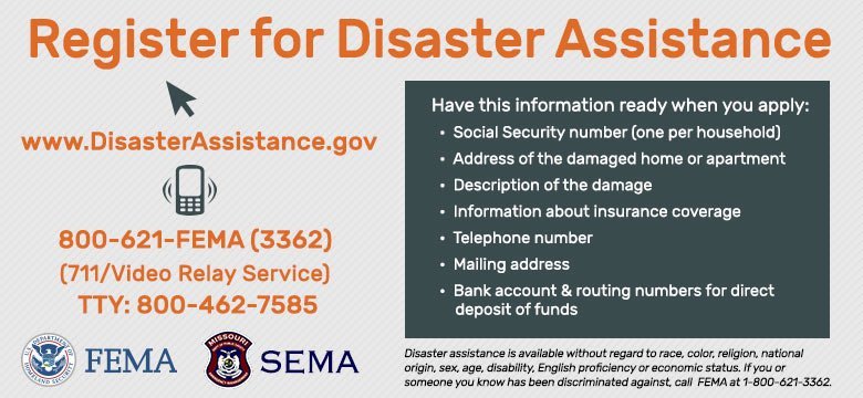 Missouri State Emergency Management Agency MoSEMA Twitter