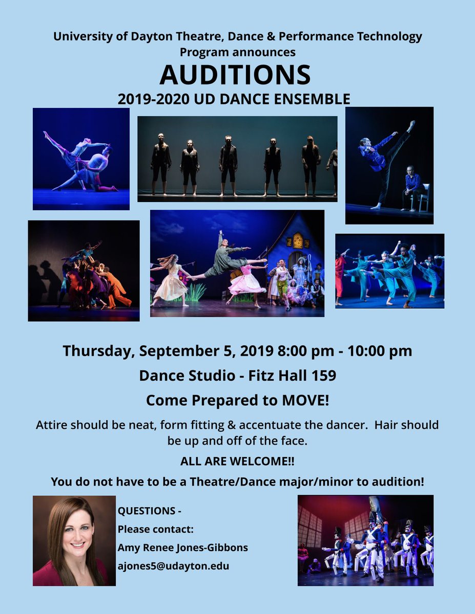 AUDITION ANNOUNCEMENT! Are you a dancer looking for performance opportunities and a way to further your training? Join UDDE! We accept dancers of all levels, backgrounds, and majors. Thursday Sep 5th from 8pm-10pm in Fitz Hall 159 (Dance Studio)!  See you there!!! #udde #uddance