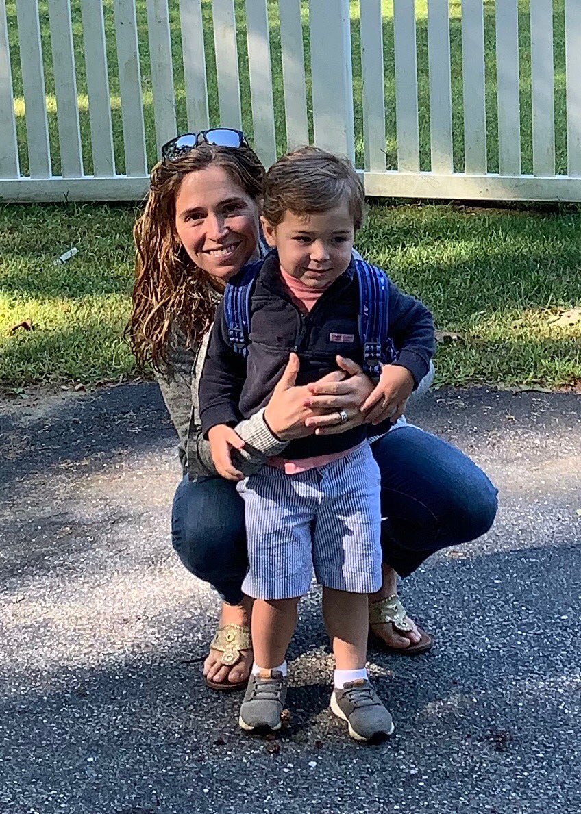 CoachToffey's tweet photo. Not only are our @thewinchschool students back in class... Jack had a great first day of pre school #ThatHappenedFast #Lolawanted2Stay2 https://t.co/r0IipTXvya