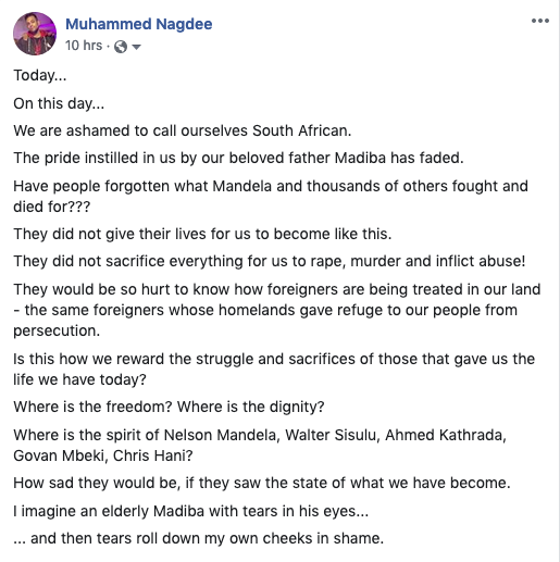 TheSamuelBolaji's tweet photo. @KhutsoAlly @LauraDlamini2 @AdvBarryRoux A more reasonable South African than you has this to say. https://t.co/DC31Rq8HOk