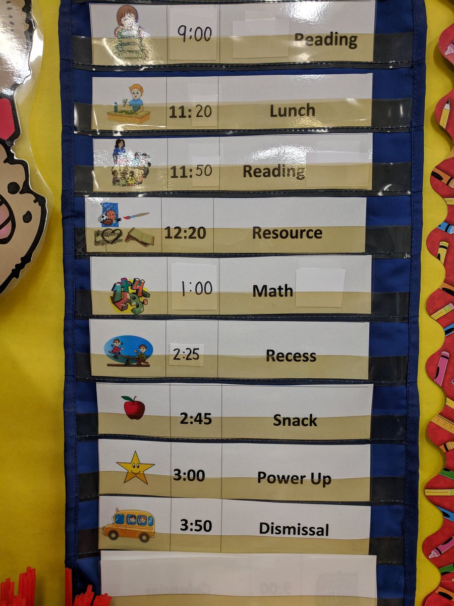 MrsGsK1's tweet photo. Our daily schedule https://t.co/aCuk39gASh