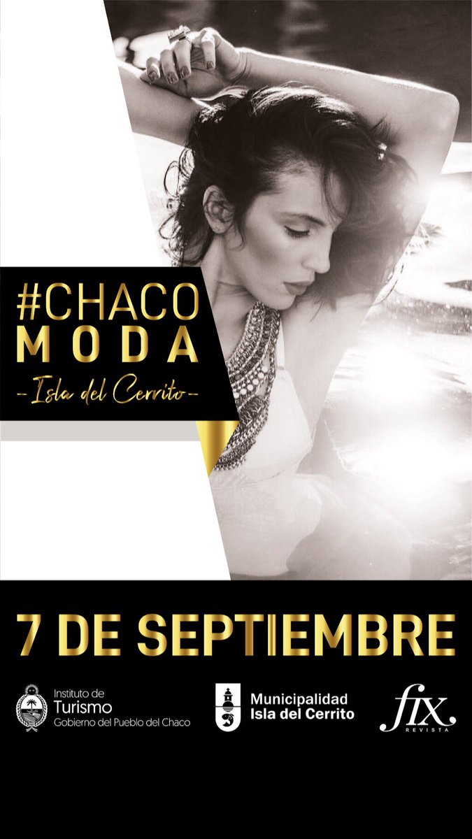 revistafixnea's tweet photo. ¿Te lo vas a perder? #Chacomoda #IsladelCerrito #Moda #Desfile https://t.co/0hHXolHlzt
