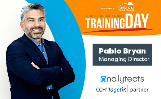 analytects's tweet image. Listos para #TrainingDay ? .@pablobryan , Managing Director  de #Analytects, compartirá como su emprendimiento a ayudado a #CFO de diferentes verticales a modernizar los departamentos de finanzas.