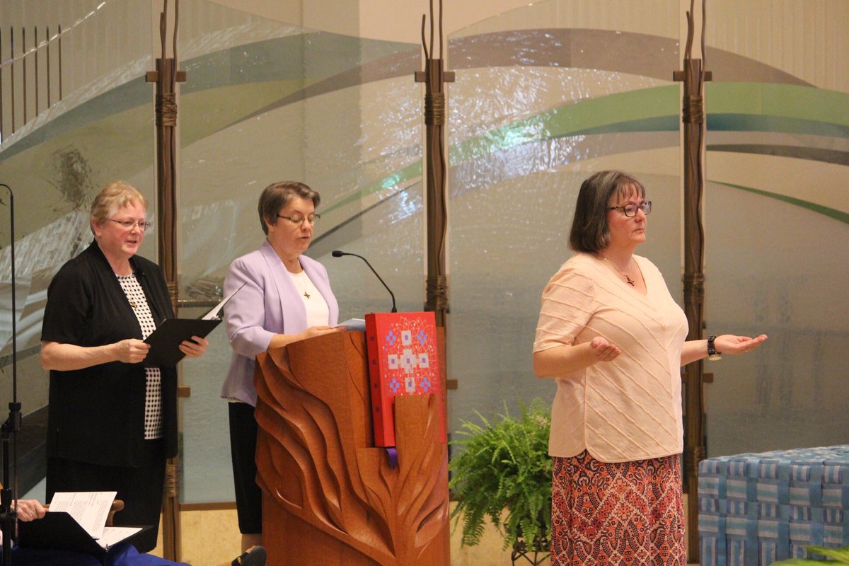 csjorange's tweet photo. Congratulations, Sister Karin Nürnberg, on your Final Profession of Vows. It was a joy to celebrate with you this past weekend. You are a blessing to all those you encounter. We love you and pray that God continues to bless you abundantly. #CSJO #SistersofStJoseph https://t.co/gHlwfcHDbG