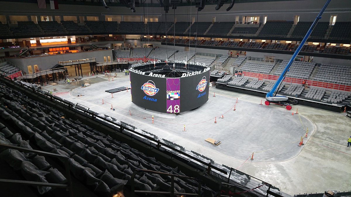 Dickies Arena On Twitter Tech Updates Inside The Arena This Week
